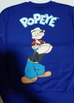 新品タグ付き　ポパイ　トレーナー　スウェット　メンズ