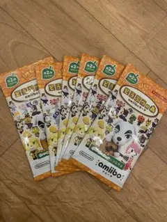 どうぶつの森 amiiboカード第2弾6パック