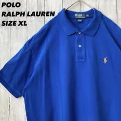 e*c様 ポロラルフローレン　ポニー刺繍ロゴ　半袖鹿の子ポロシャツ　サイズXLア