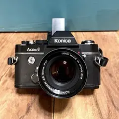 Konica FC-1 一眼レフカメラ 40mm F1.8レンズ付き - メルカリ