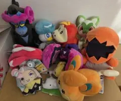 【新品タグ付き】ポケセン産　ポケモンぬいぐるみ　他グッズ　まとめ売り