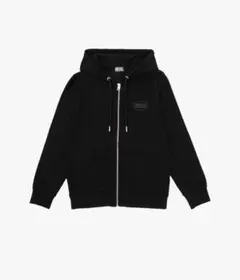 【美品】DIESEL ブラック ジップアップパーカー
