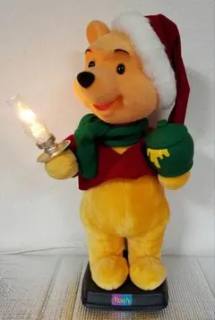 プーさん クリスマス ぬいぐるみ 約60cm