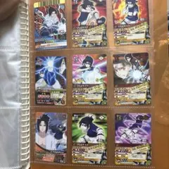 NARUTO データカードダス 3枚セット 10周年記念 ナルト サスケ イタチ