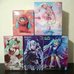 初音ミクシリーズ フィギュア5体セット
