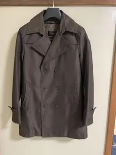 美品　ムッシュニコル　ハーフトレンチコート　脱着式ライナー　アジャストベルト　M