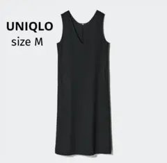 UNIQLO ユニクロ ブラッシュドジャージー ジャンパー スカート