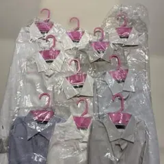 長袖ワイシャツ　10枚セット サイズL