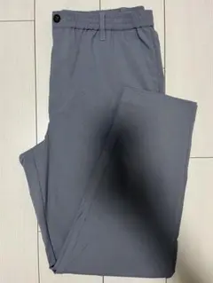 淡いブルー ゴムウエスト スラックス