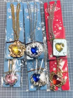 セボンスター　カラフルな宝石デザインネックレス6個セット