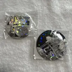 ②ハイキュー　オールスター缶バッジ　ゴミ捨て場の決戦　30.100.日向・研磨