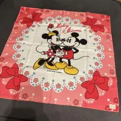 ディズニー　ミッキー&ミニー　ランチクロス　ヴィンテージ レトロ　未使用品