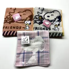 SNOOPY⭐︎タオルハンカチ 3枚セット