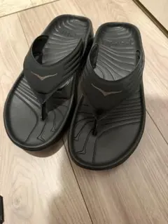 HOKA ORA RECOVERY FLIP サンダル ブラックのサムネイル