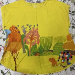 グラニフ　レディースＴシャツ　ぞうのエルマーのサムネイル
