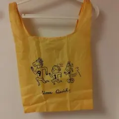 JRAハナムケくん　ウマクイクエコバッグ イエロー