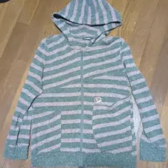 FRAPBOIS フード付きストライプジャケット