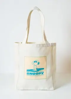 レタスクラブ2024年12月号付録 SNOOPY BIGバッグ　キャンバス