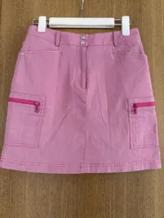 Munsingwear Grand Slam ゴルフスカート ピンク 7号のサムネイル