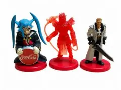 コカ・コーラ　ファイナルファンタジー　フィギュアセット ファイナルファンタジー9 ￼コカコーラ おまけフィギュア 6個セット