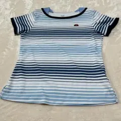 エレッセストライプデザイン 半袖Tシャツ