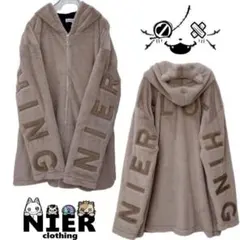 NieR 超ふわもこBACK LOGO ZIP OUTER[猫耳つき]
