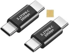 3.2 Gen2 10Gbps高速データ転 アダプター オス オス USB延長