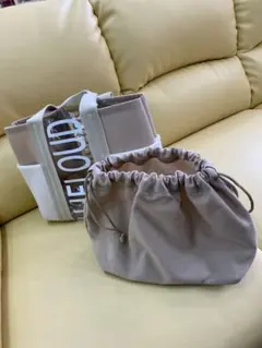 BOU jeloud カバン　　巾着布取り外し