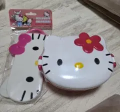 ハローキティ 弁当箱 カトラリーセットのサムネイル