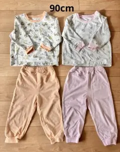 UNIQLO パジャマセット 90cm ピーターラビット　プーさん