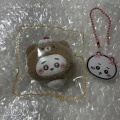 ちいかわ スクイーズ アクリルキーホルダー 2点セット　粉付き