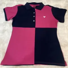 Disney ミッキーマウス ポロシャツ　レディース Lサイズ　断捨離