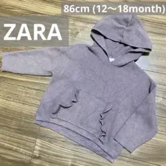キッズ zara kidsパーカー12〜18month 86