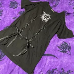 HELL CAT PUNKS❤️オープンショルダー カットソー レースアップのサムネイル