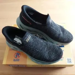 最終値下げ！SKECHERS Slip-ins ブラック/グレー　 スニーカー