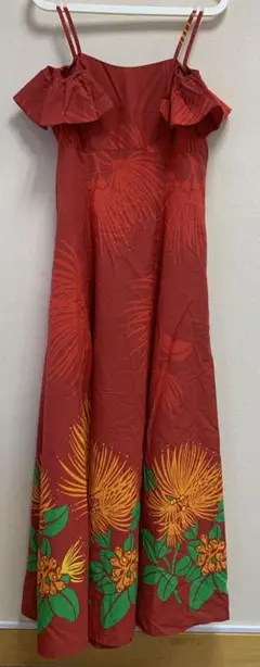 【美品】ハワイアンドレス　T&L MUUMUU FACTORY