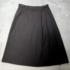 新品 GUジーユー ロングフレアスカート 黒ブラック XL UNIQLOユニクロのサムネイル