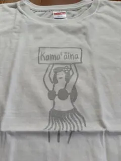 【新品】Kama'aina Tシャツ ホワイト Mサイズ フラダンスのサムネイル