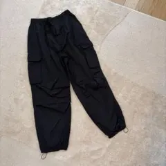 GU ブラック カーゴパンツ Mサイズ
