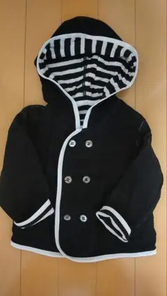 Comme ça du mode 黒いアウター リバーシブル