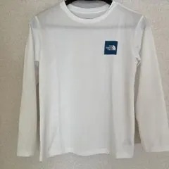 THE NORTH FACE ホワイト 長袖カットソー 150