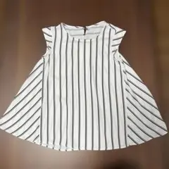 ROPÉ PICNIC ストライプ ノースリーブシャツ 38