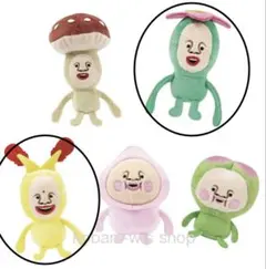 こびとづかん　ぬいぐるみ　ホトケアカバネ　リトルハナガシラ　セット売り