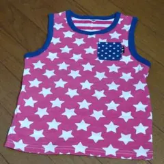 【中古】キッズタンクトップ　120センチ　5枚セット