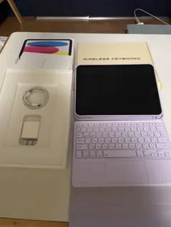 iPad 10.9インチ10世代　付属品　 ワイヤレスキーボード付き
