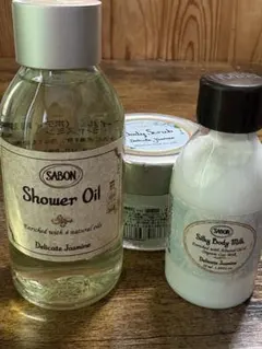 SABON デリケート・ジャスミン ボディケア3点セット