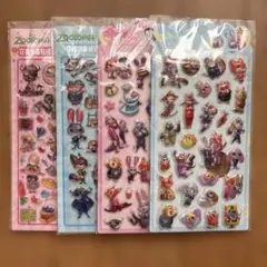 ズートピア シール4枚セット