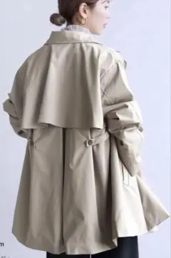 reca糖果袖A字形風衣