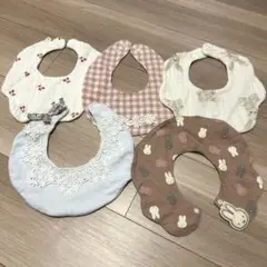 5枚セット スタイ・よだれかけ