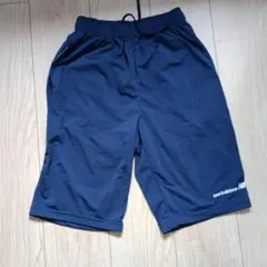 中古　new balance ショートパンツ レディース　Mサイズ　裏地無　紺